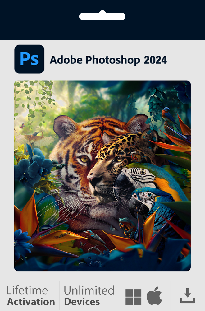 Adobe Photoshop 2024 Digital Delivery (MAC)